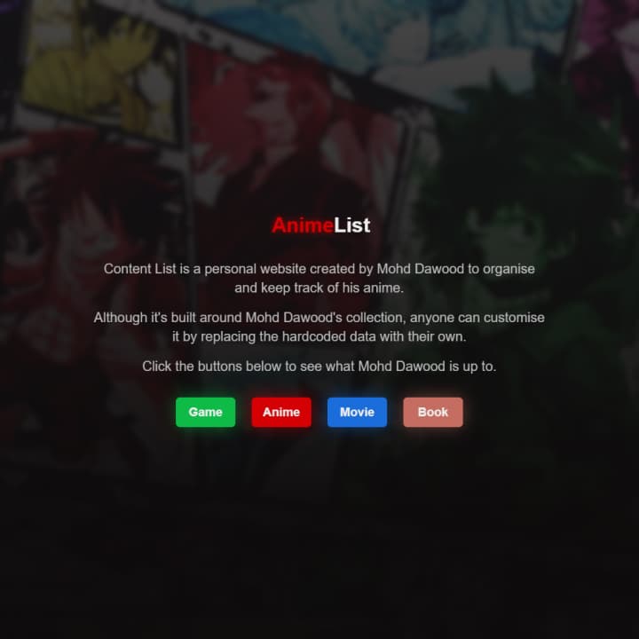 Content List