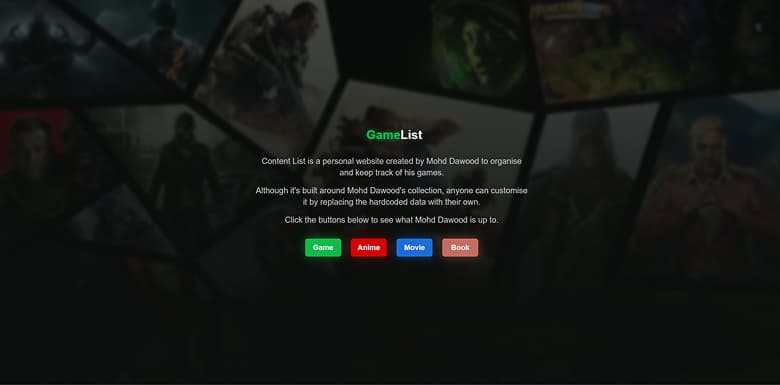 Content List